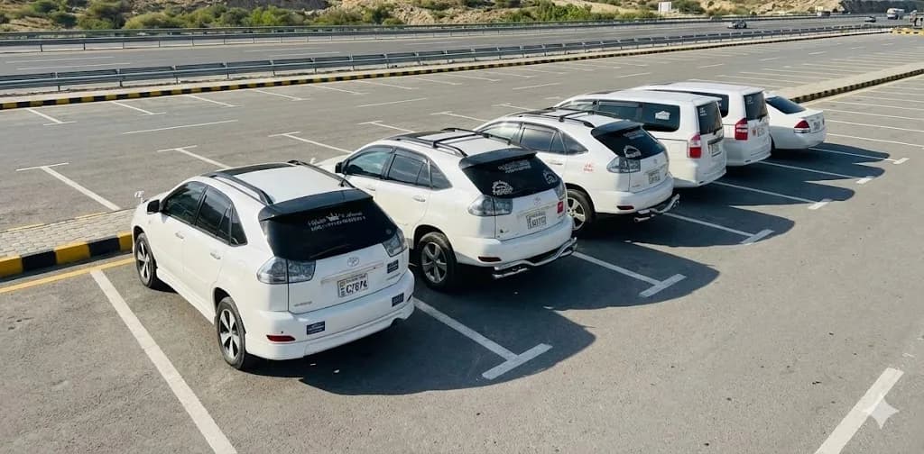 Calidayr cars lined up in Hargeisa